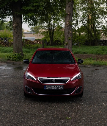 Peugeot 308 cena 65200 przebieg: 93200, rok produkcji 2017 z Stary Sącz małe 379